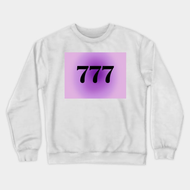 777 Angel Numbers Crewneck Sweatshirt by gdm123